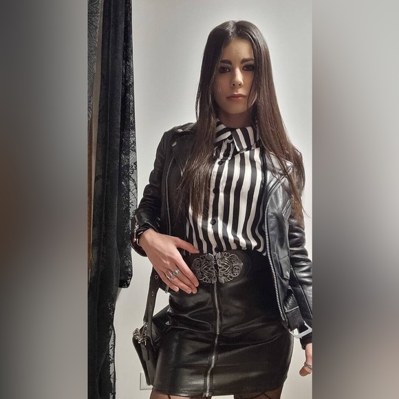 Disturbia Paranormal Oversized Shirt Size US 4 / UK 8 - Picture 6 of 10